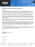 3 Stocks to Own When Gold Recovers