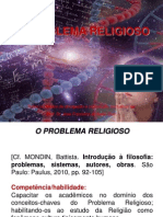 23 26 o Problema Religioso Slides1