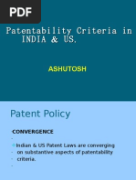 Download Patentability Criteria in INDIA  US  by ashutosh SN21013659 doc pdf