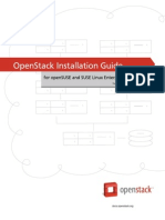 Openstack Install Guide Zypper Trunk