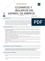 diccionarios y vocabularios del español de América