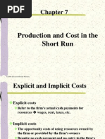 Production and Cost in The Short Run: © 2006 Thomson/South-Western