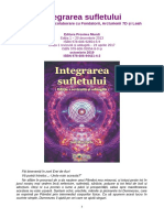 Integrarea Sufletului - Editia 1 Revizuita Si Adaugita (Editura Proxima Mundi)