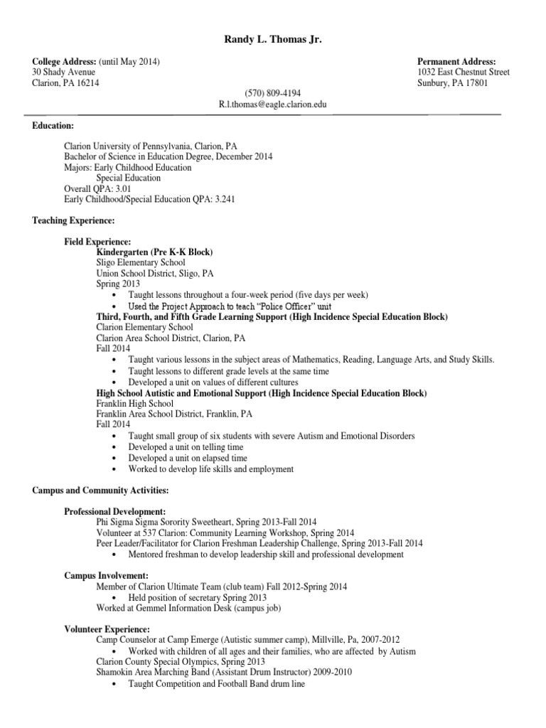 Randy L. Thomas JR | PDF | Wellness