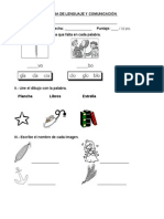 PRUEBA DE LENGUAJE Y COMUNICACIÓN (Noviembre)