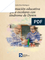 Programacion Educativa Para Escolares Con Sindrome de Down