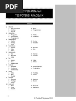 Download Soal Tpa  by Septyan Angga SN210161858 doc pdf