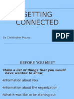 Getting Connected