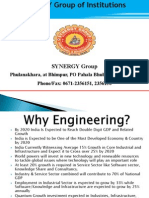 Synergy Group: Phulanakhara, at Bhimpur, PO Pahala Bhubaneswar-752101 Phone/Fax: 0671-2356151, 2356150