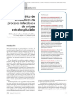 09.005 Uso Empírico de Antibióticos en Procesos Infecciosos de Origen Extrahospitalario