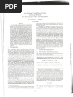 An Optimal Parallel Jacobi-Like Solution Method For The Singular Value Decomposition