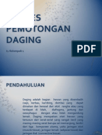 Proses Pemotongan Daging