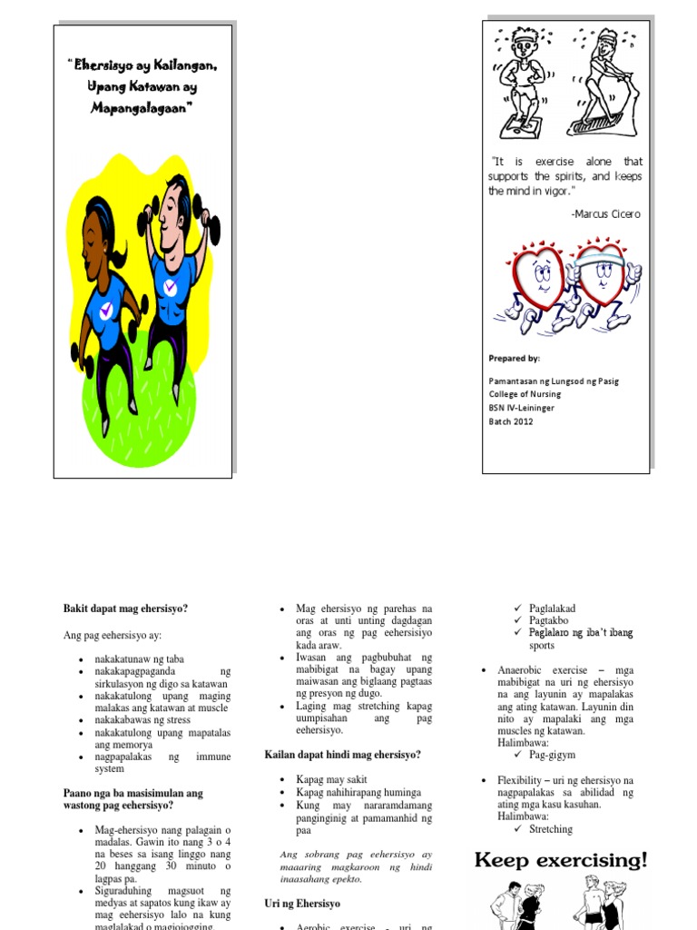 73949728 Exercise Pamphlet Docx