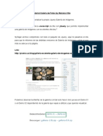 Tutorial Galería de Fotos