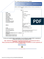 UPSC - Candidate's Application Details (Registration-Id - 11405846767)