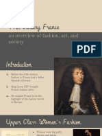 17th Century France: An Overview of Fashion, Art, and Society