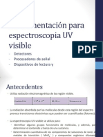 Instrumentación para Espectroscopía UV Visible