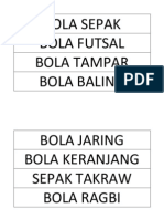 Label Stor Sukan