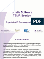 Cristie Software -TBMR Presentation - EndUser