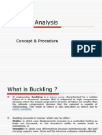 Buckling Analysis: Concept & Procedure
