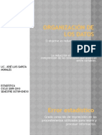 Organización de Los Datos