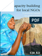 Capacity Building for Local NGOs a Guidance Manual for Good Practicex1x