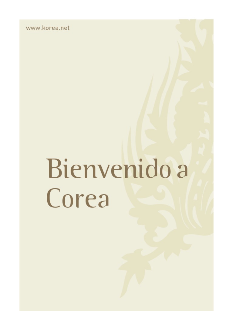 Welcome To Korea Spanish - 