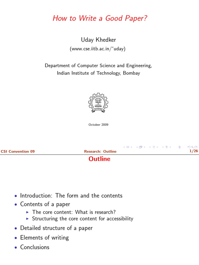 Writing Effective Research Papers | PDF | Career & Growth | Business