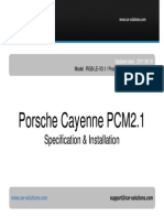 Car Video Interface Porsche PCM2.1 Manual en