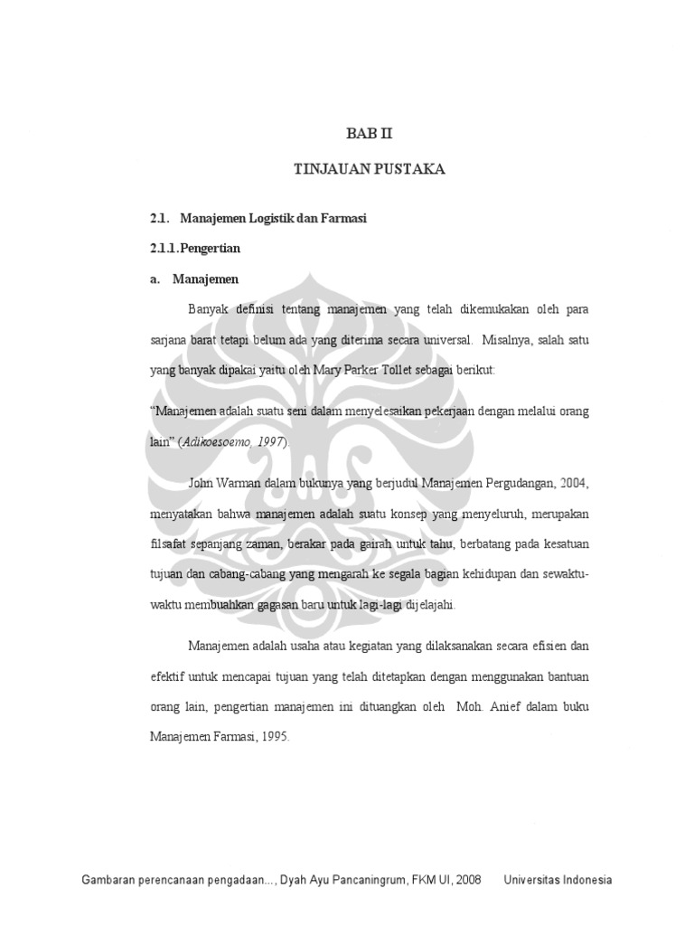 Manajemen farmasi