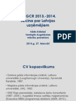 Kārlis Krēsliņš: Ko The Global Competitiveness Report 2013-2014" Liecina Par Latvijas Uzņēmējiem? Vai Tas Ir Objektīvi?