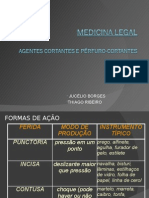 Medica Legal - Agentes Cortantes