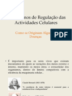 Aula Mecanismos de Regulação das actividades celulare 2013
