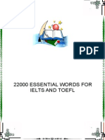 22.000 Words For TOEFL Ielts
