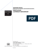 ED PSAK 1 (Revised 2013) - Penyajian Laporan Keuangan 