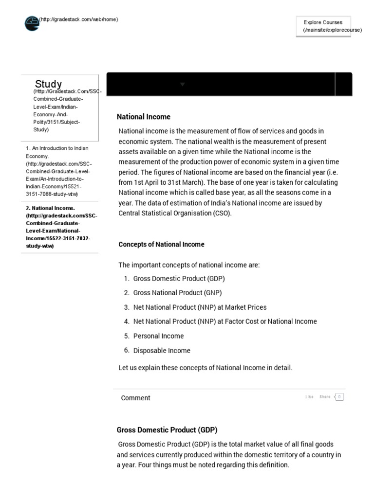 USES OF NATIONAL INCOME STATISTICS PDF visual data 3