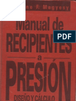 Pressure Vessel - Manual de Recipientes A Presion-Megyesy