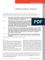 Helicobacter Pylori - Negative Gastritis: Prevalence and Risk Factors