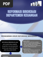 Download 20091009 PENGANTAR REFORMASI BIROKRASI DEPKEU by Ahmad Abdul Haq SN21023562 doc pdf