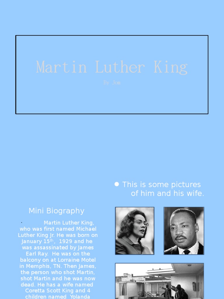 Martin Luther King | PDF