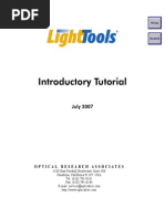 Download LightTools IntroTutorial by MinYoung  Park SN210240124 doc pdf