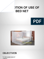 Use of Bed Net Promotion