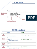 CSS Rule: Selector