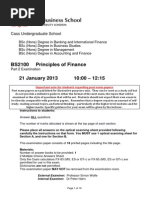 Principles of finance practice questions
