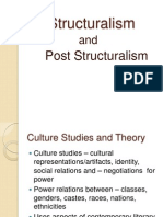 Structuralism, Post Structuralism N Post Modernism