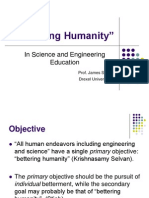 Bettering Humanity, Engineering Ethics