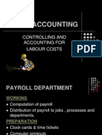 Cost Accounting: Controlling and Accounting For Labour Costs