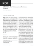 Download IEEE 802 11n MAC Enhancement and Performance Evaluation by manjunathbhatt SN21027609 doc pdf