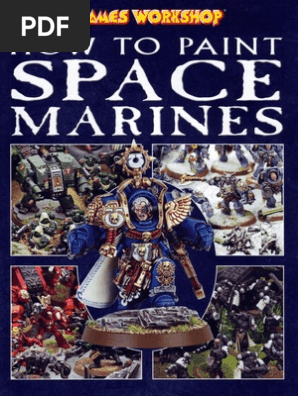 Warhammer 40k - How to Paint Space Marines 2004