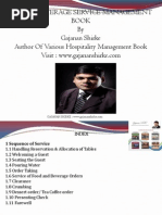 Food and Beverage Service Management Book